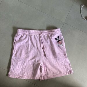 Pink Mickey Mouse Shorts